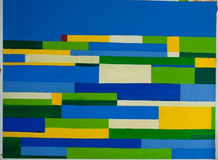 ohne Titel, 2003, Öl auf Karton, 48x36 cm (in Privatbesitz)