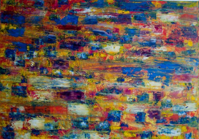 ohne Titel, 2003, Öl auf Pappe, 70x50 cm