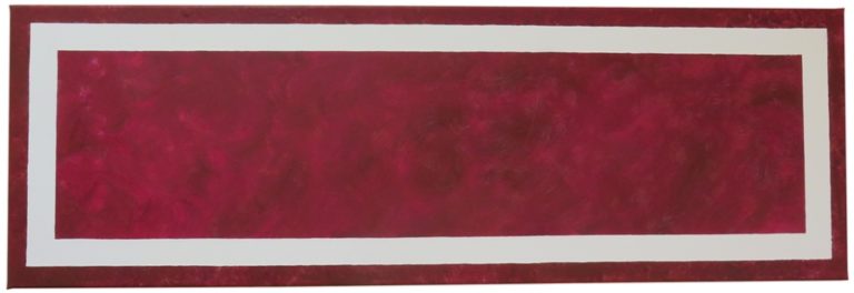 ohne Titel, Öl auf Leinwand, 2013, 30x90 cm