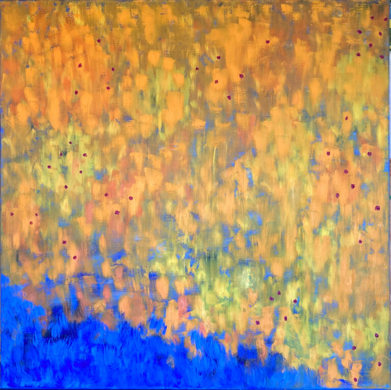 "Herbst II", Öl auf Leinwand, 80x80cm, 2022