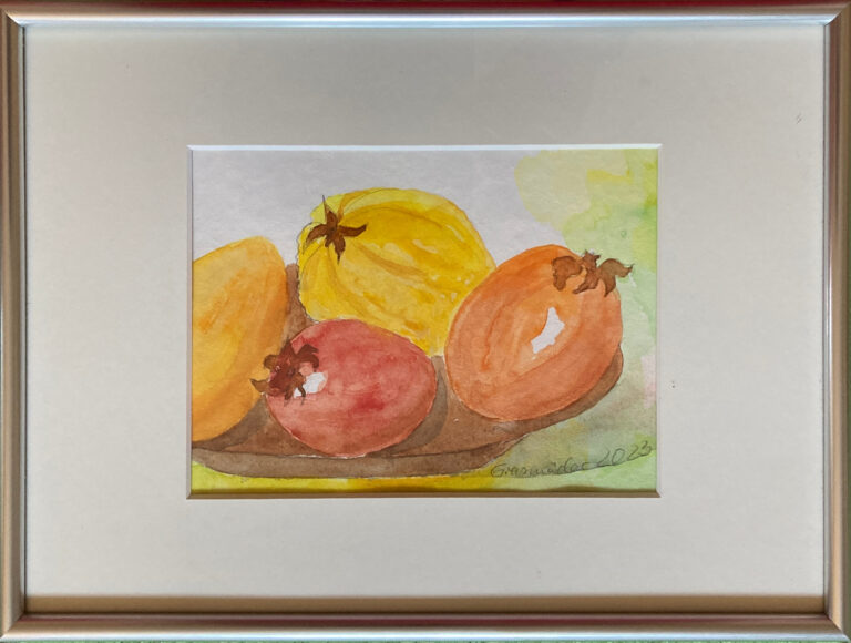 Stilleben, Aquarell, 2023