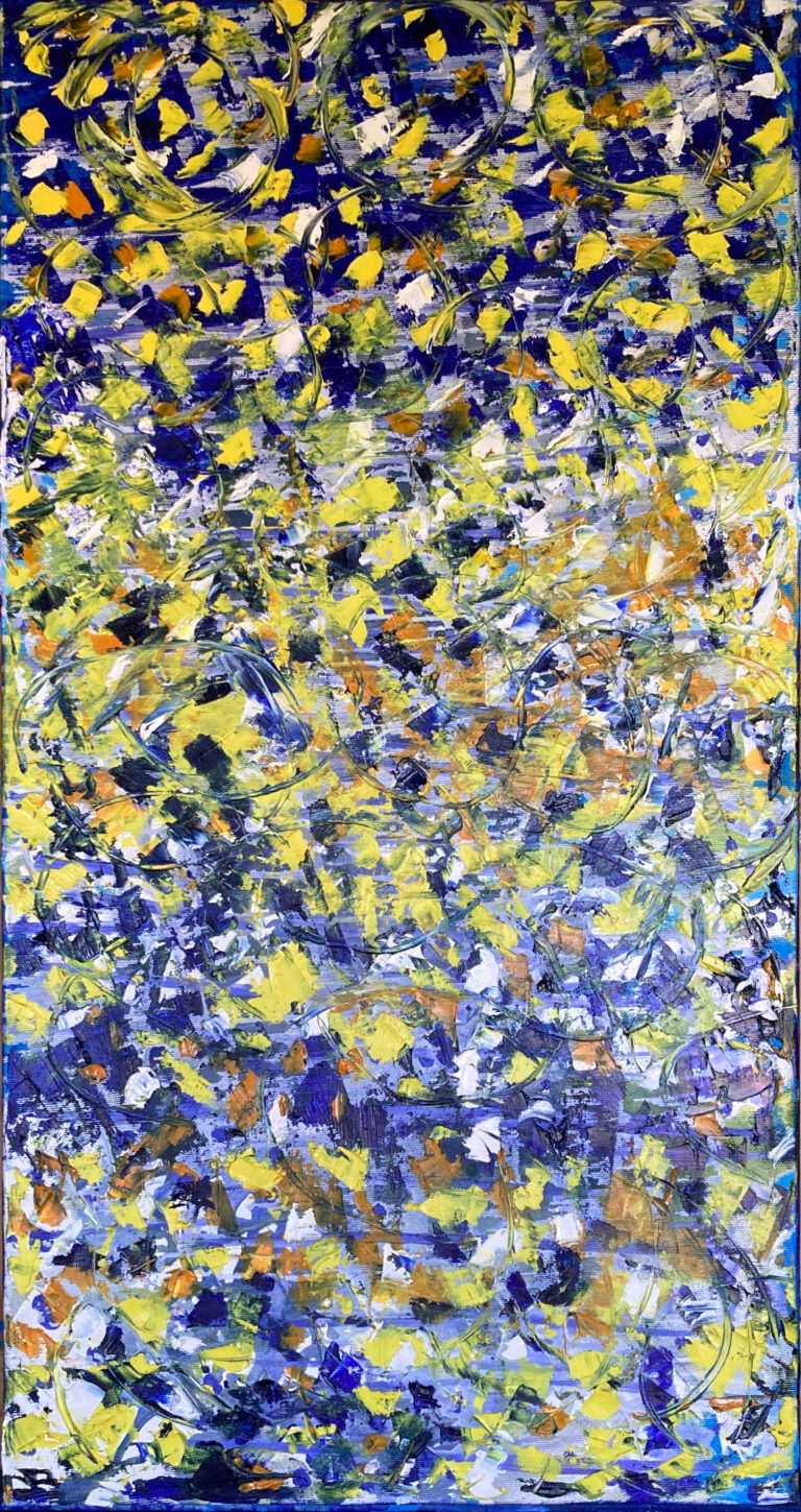 "La Palma", Öl auf Leinwand, 80x40cm, 2018